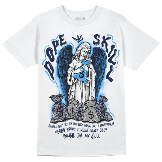 AJ Spizike White Obsidian DopeSkill T-Shirt Angels Graphic