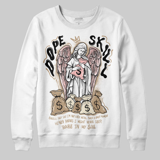 AIR FORCE 1 LINEN DopeSkill Sweatshirt Angels Graphic
