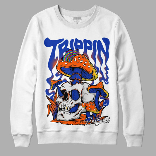Dunk Low Futura Orange Blaze DopeSkill Sweatshirt Trippin Graphic