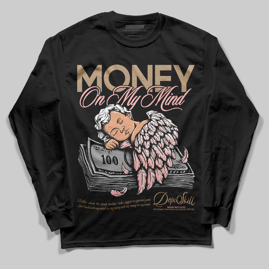 AIR FORCE 1 LINEN DopeSkill Long Sleeve T-Shirt MOMM Graphic