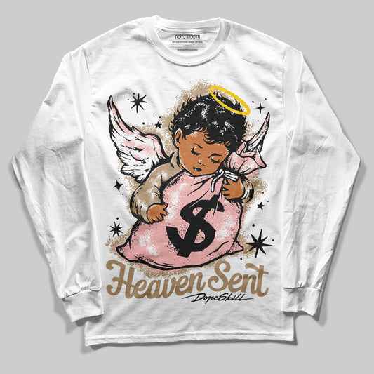 AIR FORCE 1 LINEN DopeSkill Long Sleeve T-Shirt Heaven Sent Graphic