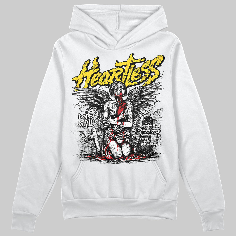Black Tour Yellow AJ 4 Thunder DopeSkill Hoodie Sweatshirt Heartless Graphic