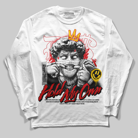 Fire Red 3s DopeSkill Long Sleeve T-Shirt In My Way Graphic