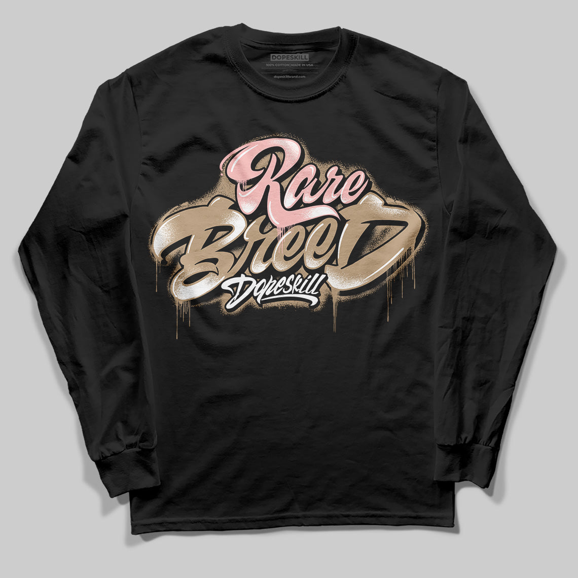 AIR FORCE 1 LINEN DopeSkill Long Sleeve T-Shirt Rare Breed Type Graphic