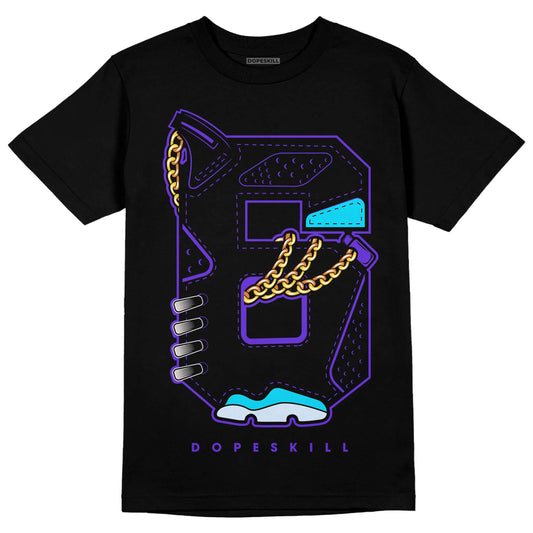 Aqua 6s DopeSkill T-Shirt No.6 Graphic