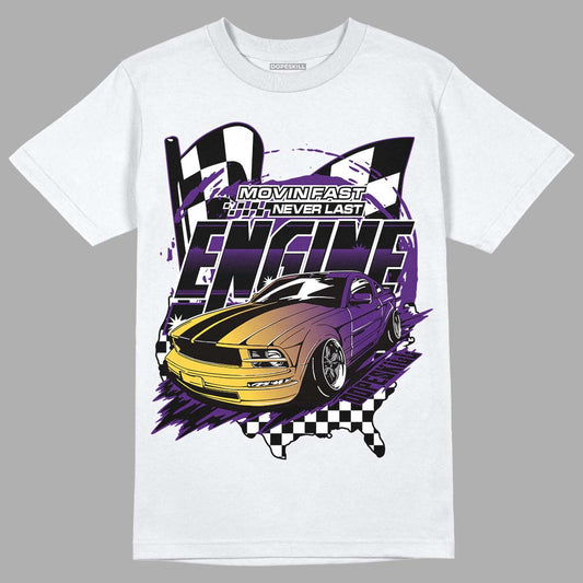 Field Purple 12s DopeSkill T-Shirt ENGINE Tshirt Graphic