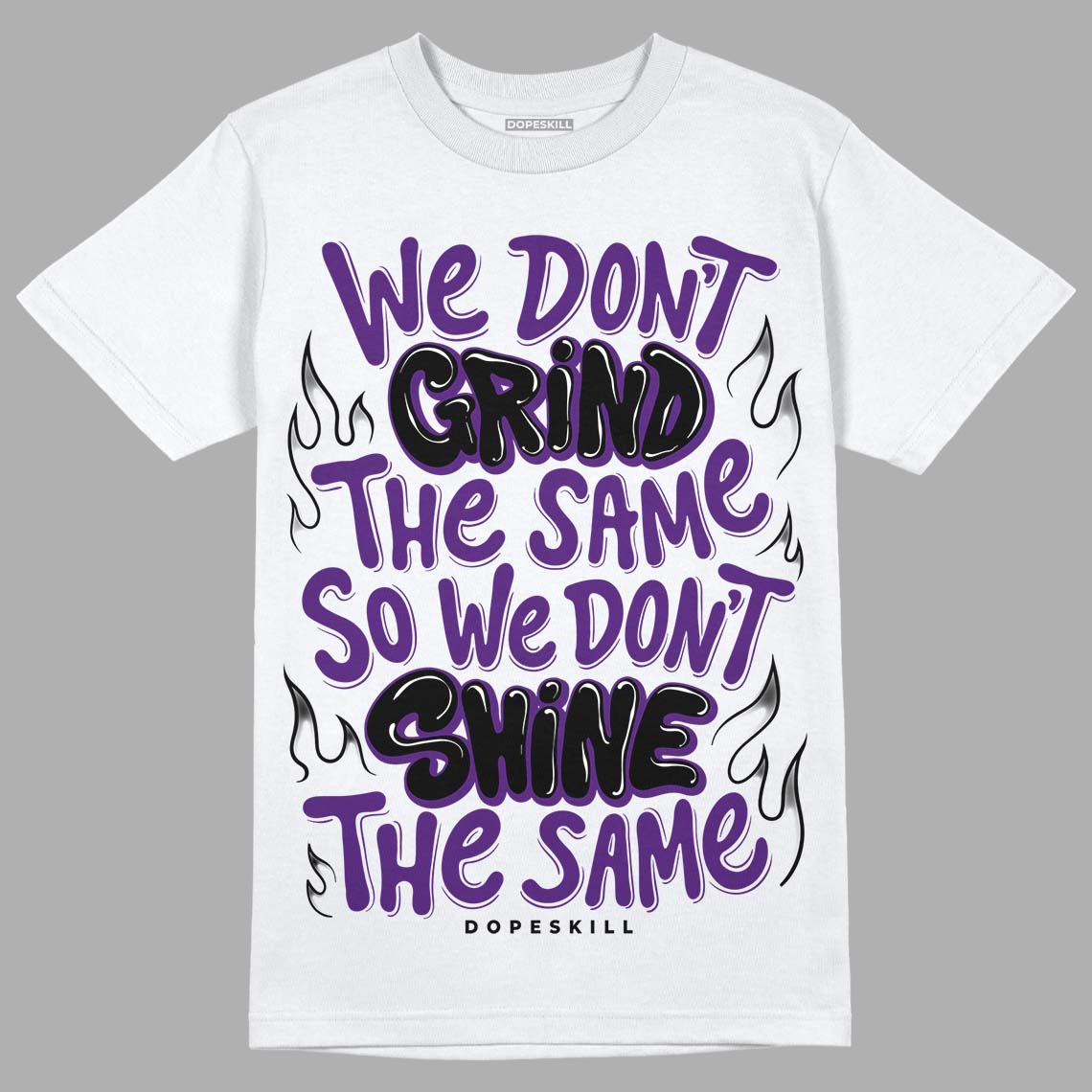 Field Purple 12s DopeSkill T-Shirt Grind Shine Graphic