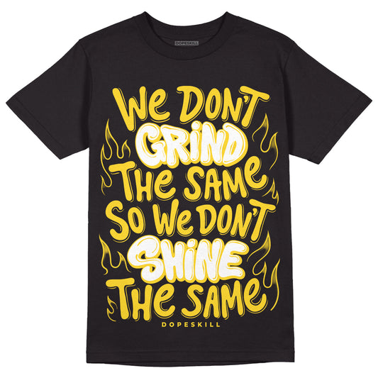 Black Tour Yellow AJ 4 Thunder DopeSkill T-Shirt Grind Shine Graphic