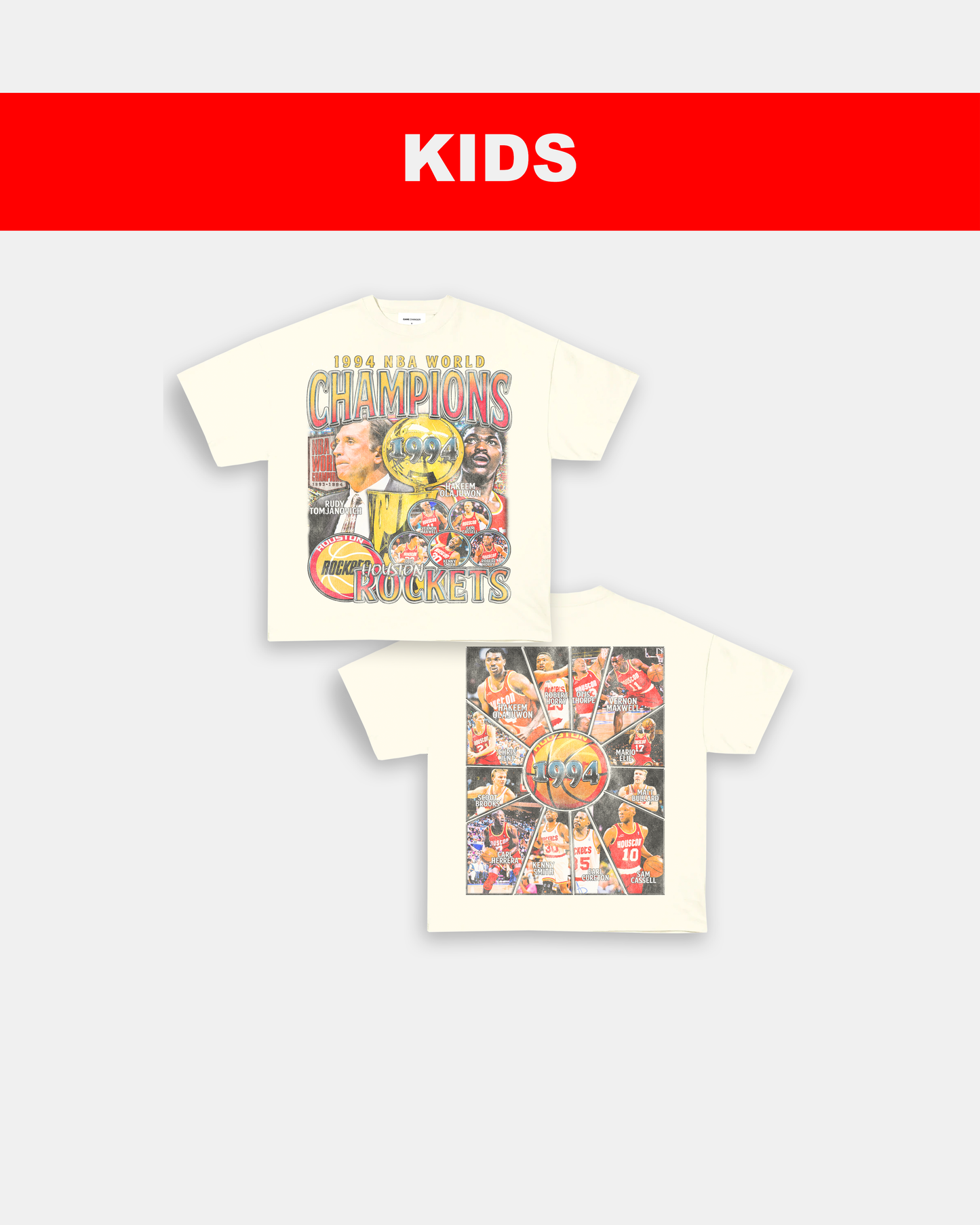 1994 NBA CHAMPIONS - KIDS TEE - [DS] Style001