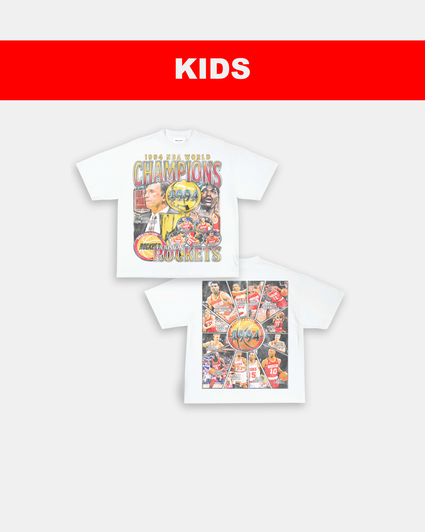 1994 NBA CHAMPIONS - KIDS TEE - [DS] Style001