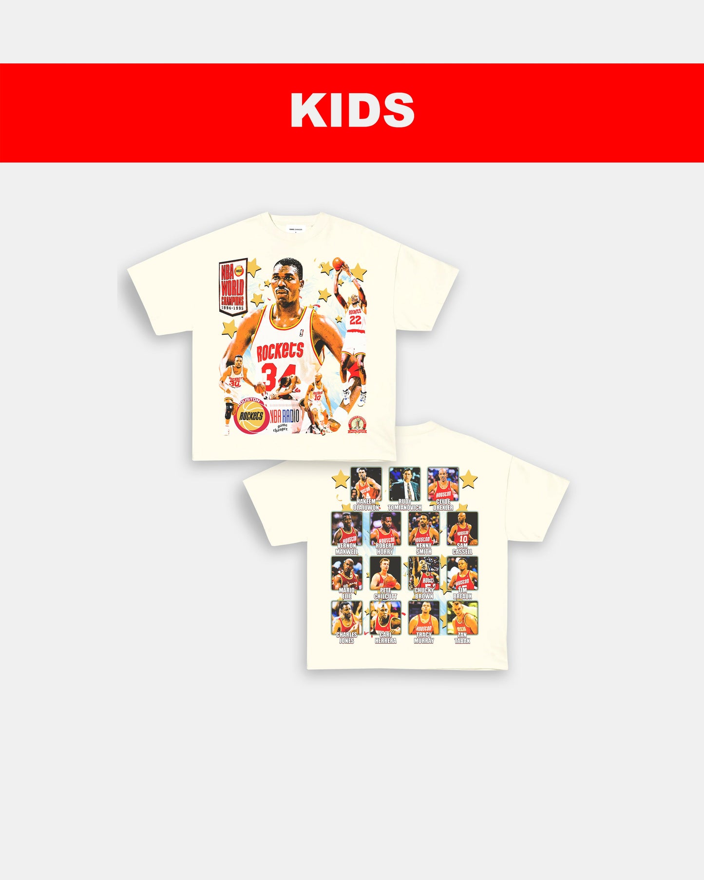 1995 NBA CHAMPS - KIDS TEE - [DS] Style001