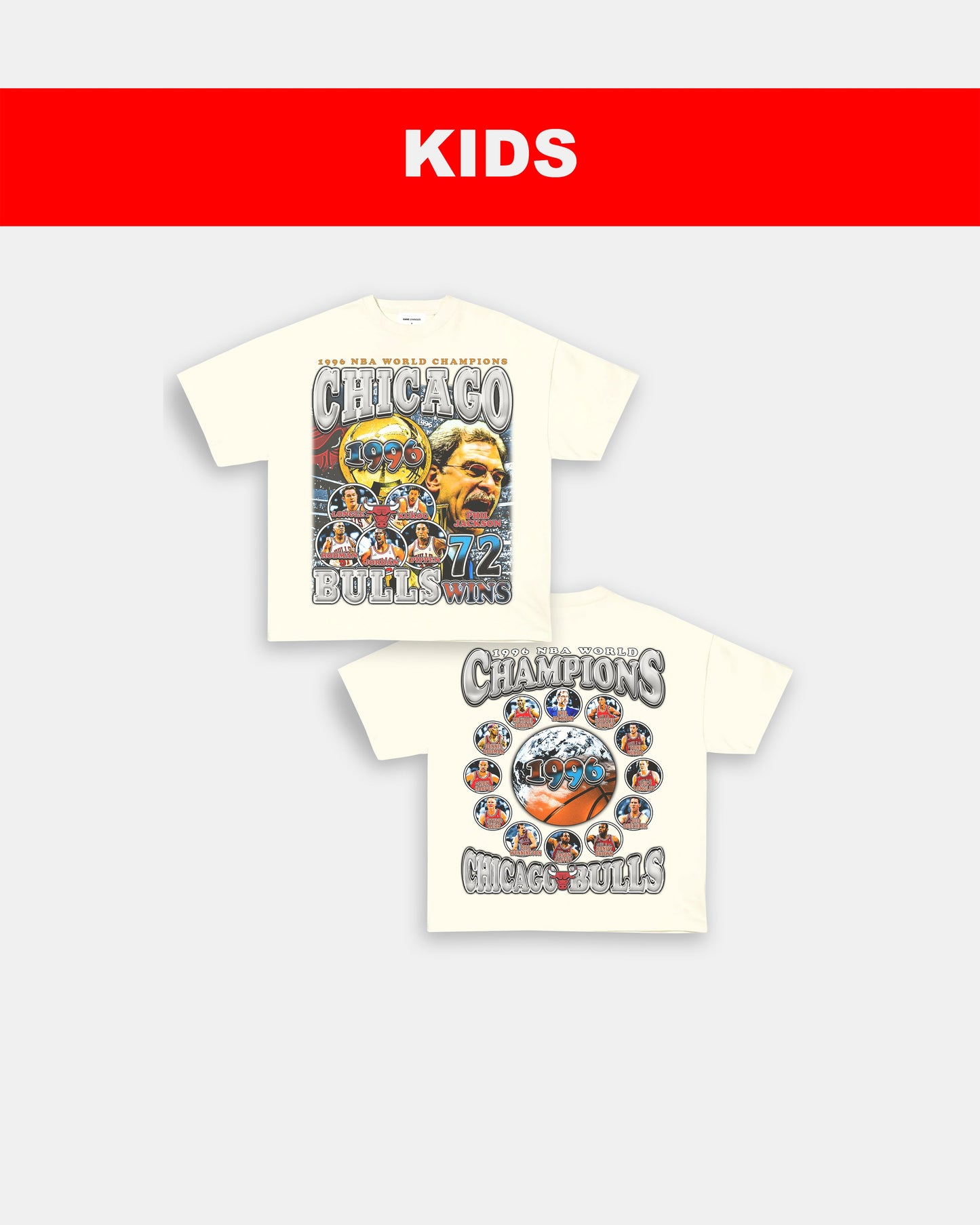 1996 NBA CHAMPS - KIDS TEE - [DS] Style001