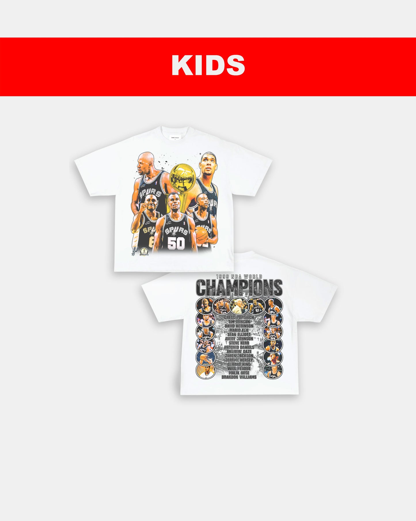1999 NBA CHAMPS - KIDS TEE - [DS] Style001