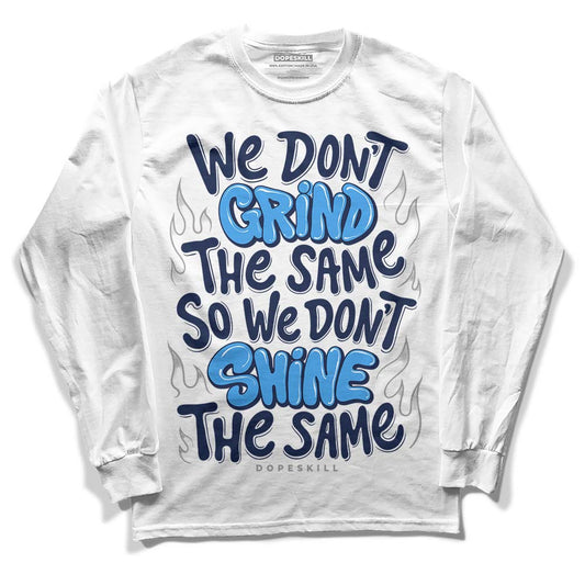 AJ Spizike White Obsidian DopeSkill Long Sleeve T-Shirt Grind Shine Graphic