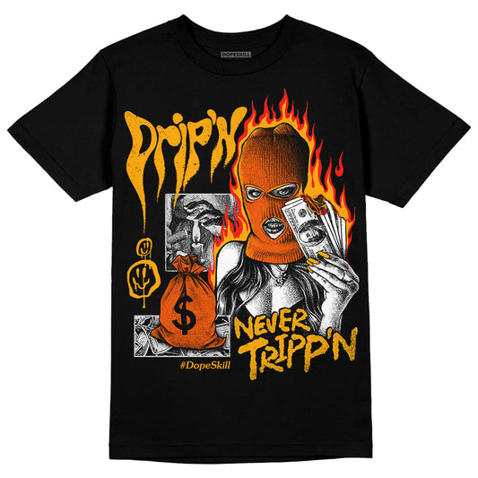 Black Taxi 12s DopeSkill T-Shirt Drip'n Never Tripp'n Graphic