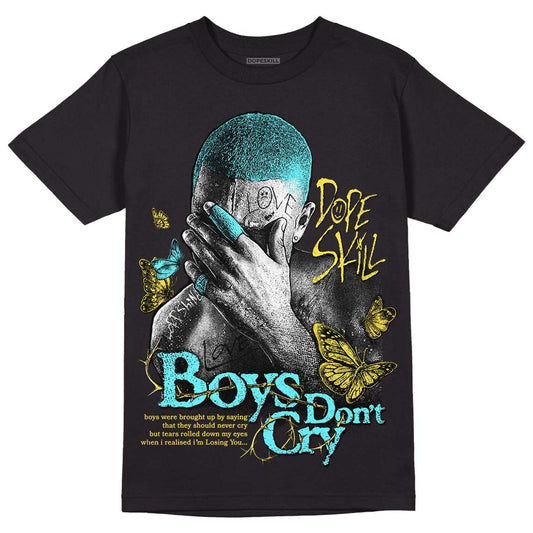 Aqua 5s DopeSkill T-Shirt Boys Don't Cry Graphic