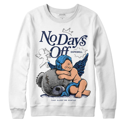 AJ Spizike White Obsidian DopeSkill Sweatshirt New No Days Off Graphic