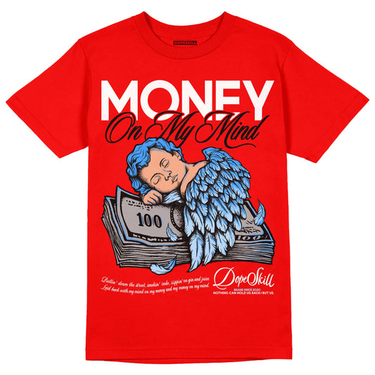 Cherry 11s DopeSkill Varsity Red T-shirt MOMM Graphic