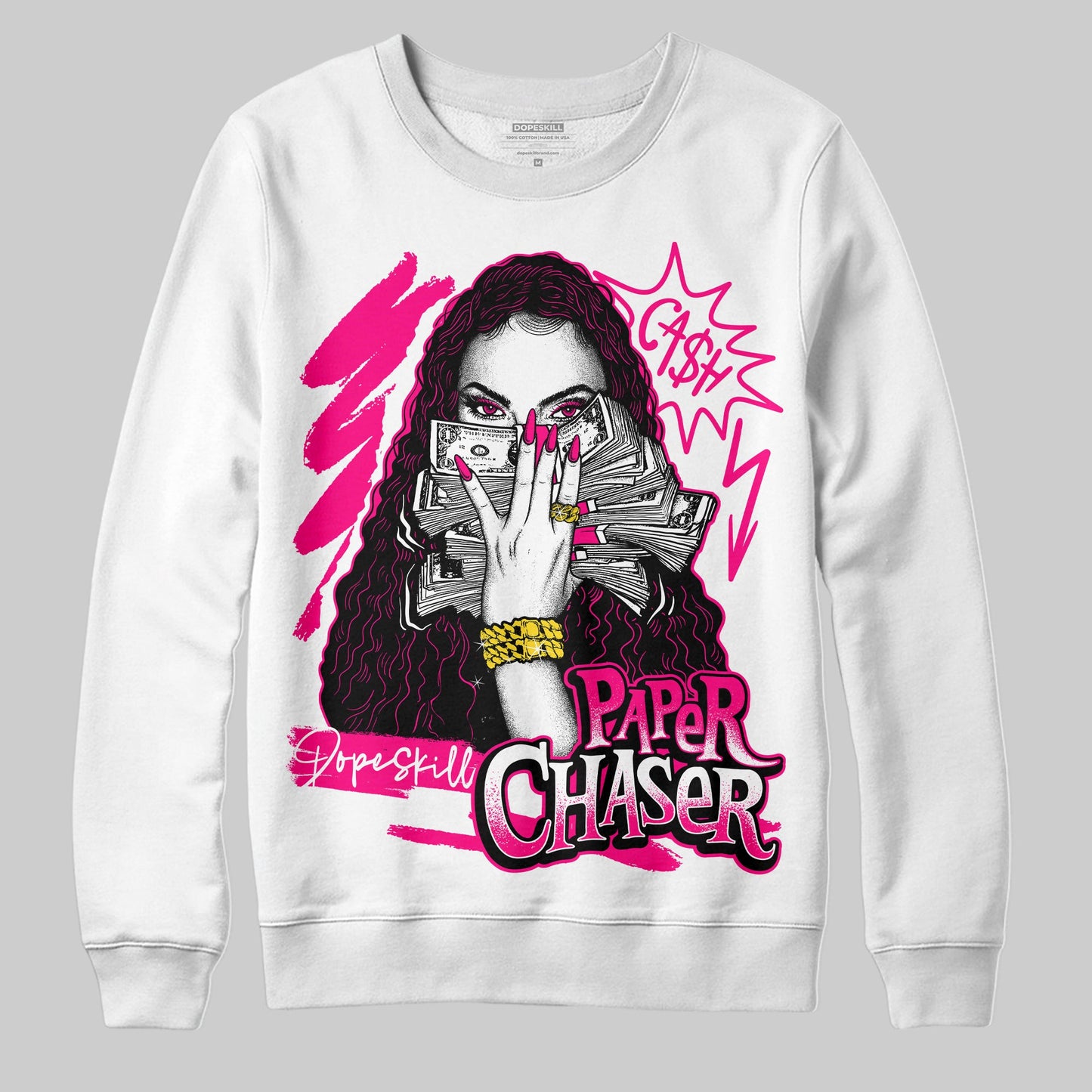 Fierce Pink 1s DopeSkill Sweatshirt NPC Graphic