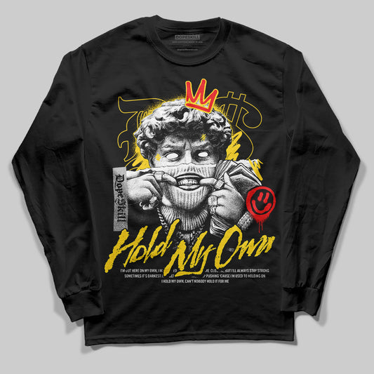 Black Tour Yellow AJ 4 Thunder DopeSkill Long Sleeve T-Shirt In My Way Graphic
