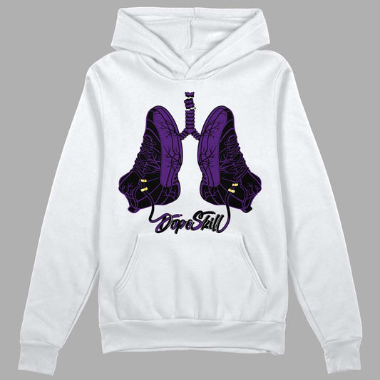 Field Purple 12s DopeSkill Hoodie Sweatshirt Breathe Graphic