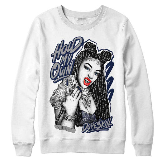 AJ Spizike White Obsidian DopeSkill Sweatshirt New H.M.O Graphic