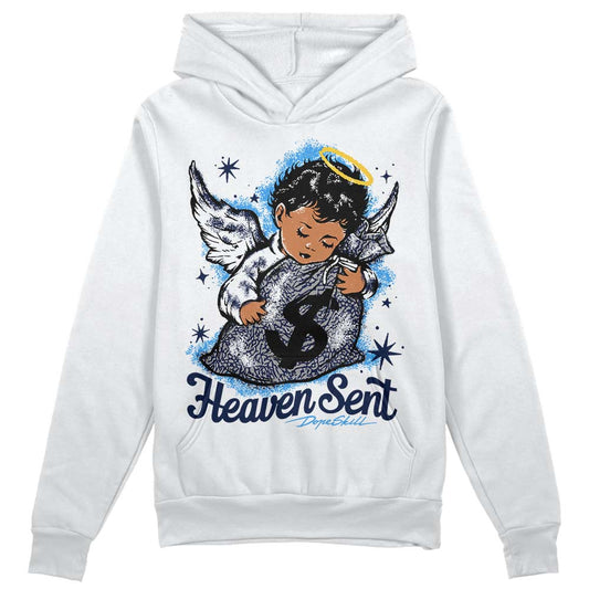 AJ Spizike White Obsidian DopeSkill Hoodie Sweatshirt Heaven Sent Graphic