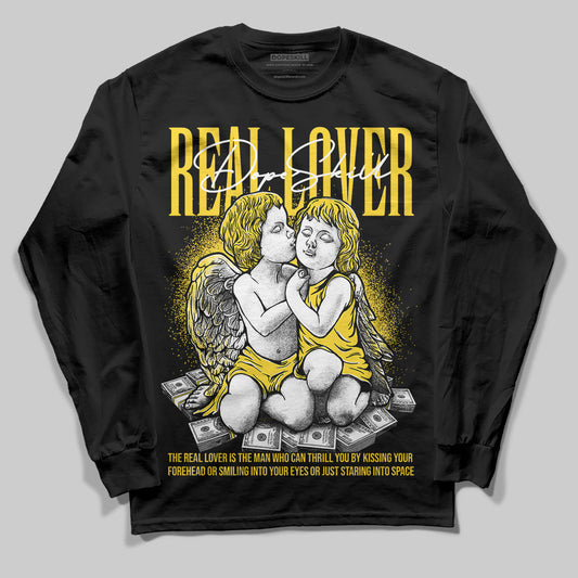 Black Tour Yellow AJ 4 Thunder DopeSkill Long Sleeve T-Shirt Real Lover Graphic