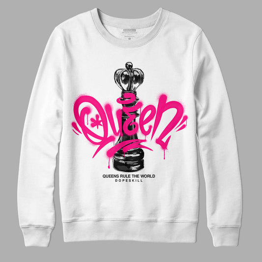 Fierce Pink 1s DopeSkill Sweatshirt Queen Chess Graphic