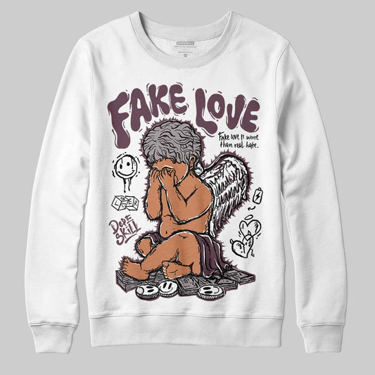 A Ma Maniere x "Violet Ore" 5s DopeSkill Sweatshirt False Love Graphic