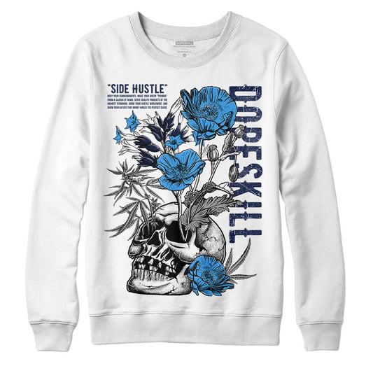 AJ Spizike White Obsidian DopeSkill Sweatshirt Side Hustle Graphic