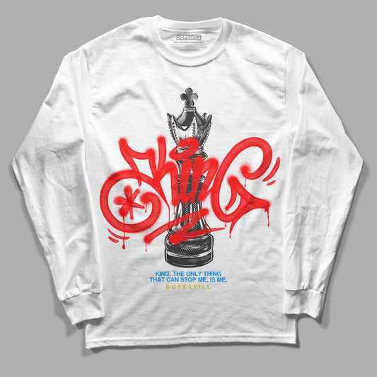 Fruity Pebbles Dunks DopeSkill Long Sleeve T-Shirt King Chess Graphic