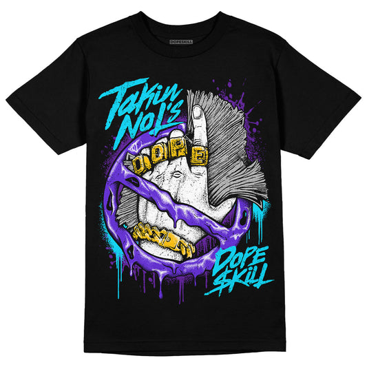 Aqua 6s DopeSkill T-Shirt Takin No L's Graphic