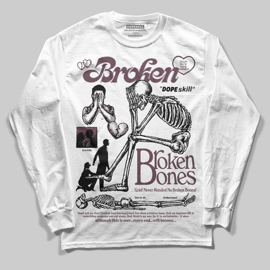 A Ma Maniere x "Violet Ore" 5s DopeSkill Long Sleeve T-Shirt Broken Bones Graphic
