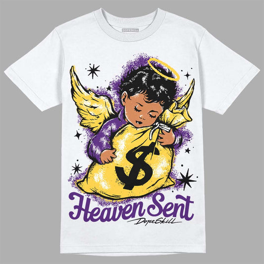 Field Purple 12s DopeSkill T-Shirt Heaven Sent Graphic