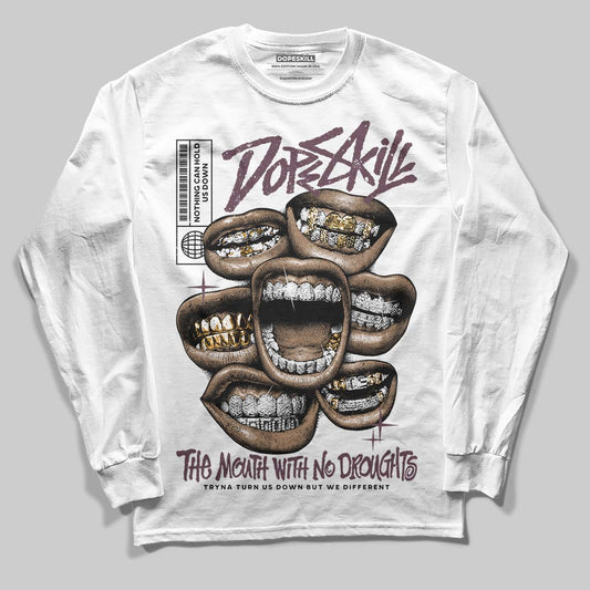 A Ma Maniere x "Violet Ore" 5s DopeSkill Long Sleeve T-Shirt The Mouth With No Droughts Graphic