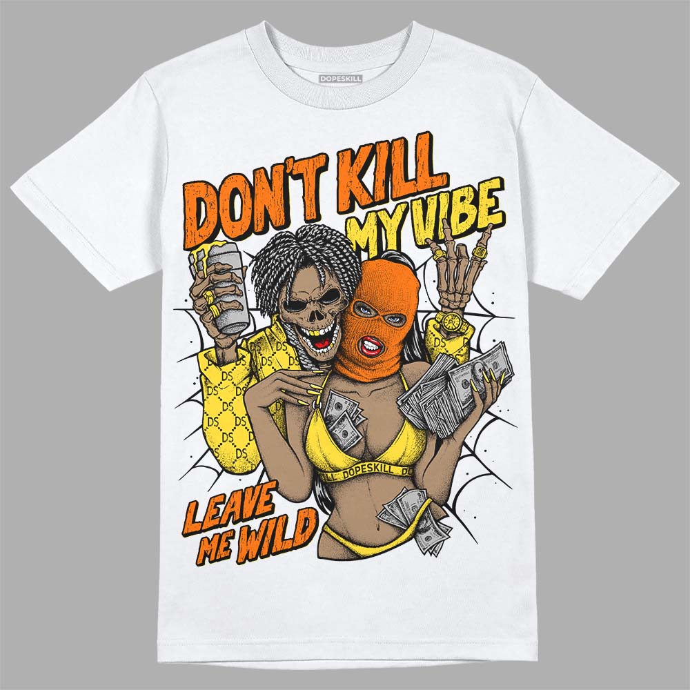 Black Tour Yellow AJ 4 Thunder DopeSkill Unisex T-Shirt Don't Kill My Vibe Graphic