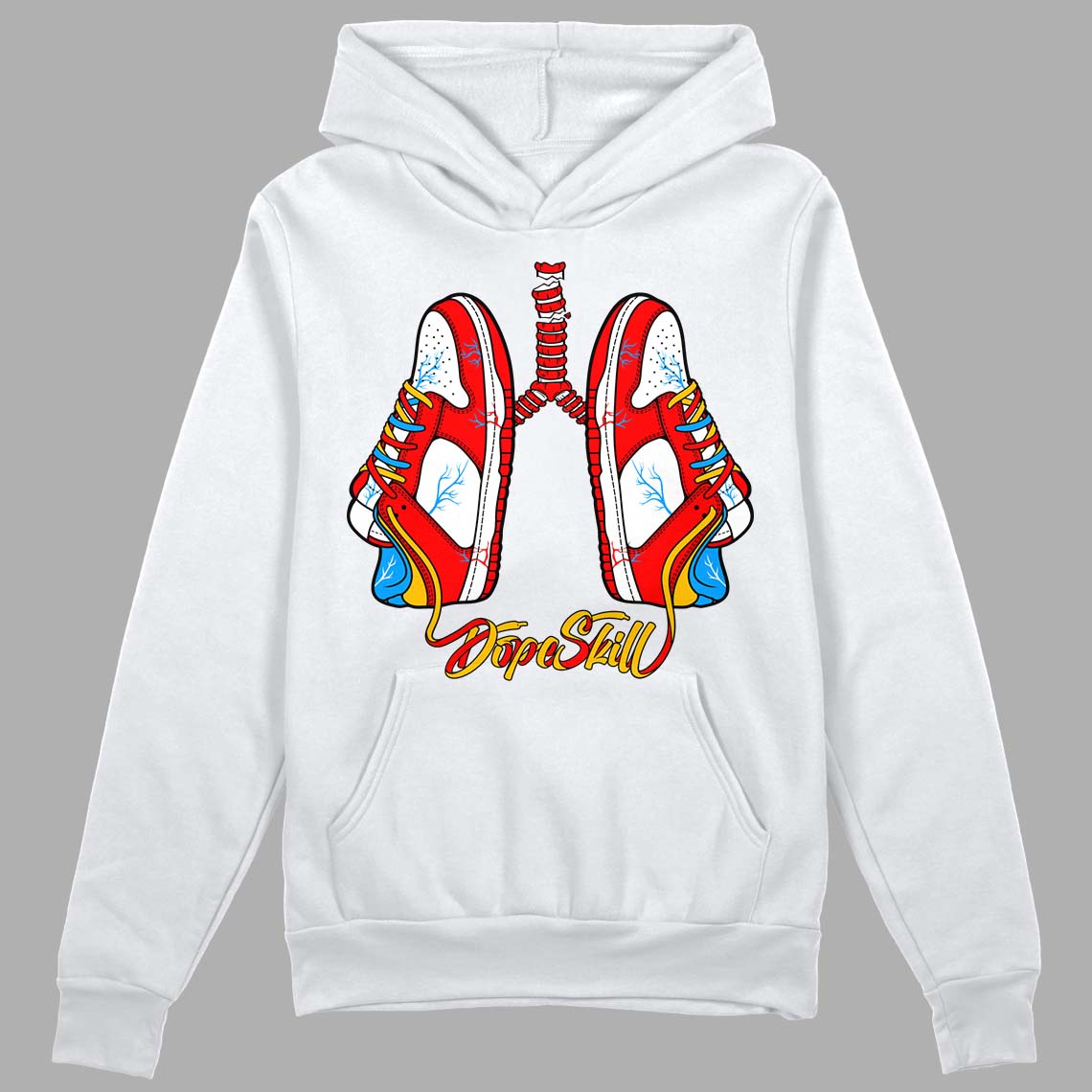 Fruity Pebbles Dunks DopeSkill Hoodie Sweatshirt Breathe Graphic