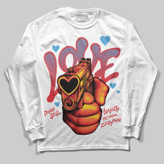 Cherry 11s DopeSkill Long Sleeve T-Shirt Love Shot Graphic
