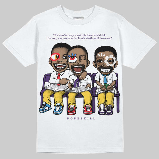 Field Purple 12s DopeSkill T-Shirt First Sunday Graphic
