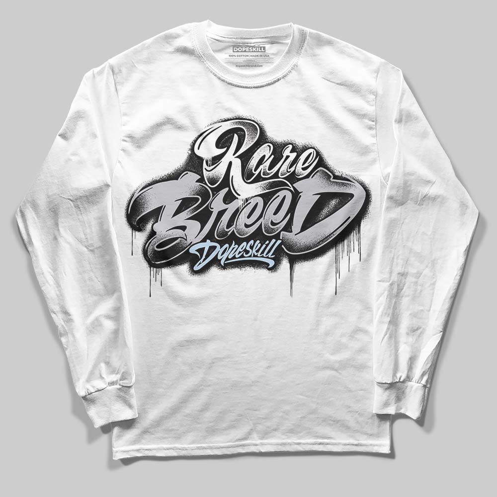 Black Metallic Reimagined 5s DopeSkill Long Sleeve T-Shirt Rare Breed Type Graphic