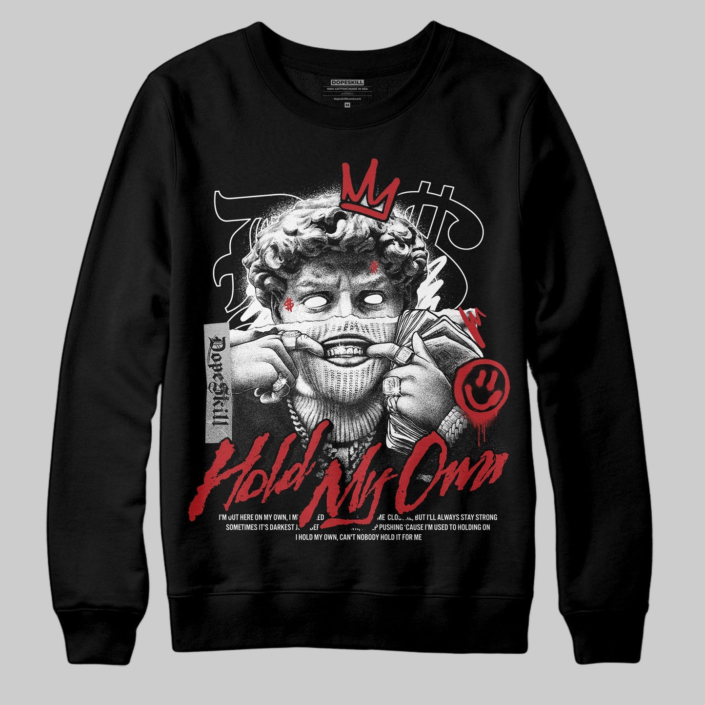 Black Toe Reimagined 1s DopeSkill Sweatshirt In My Way Graphic