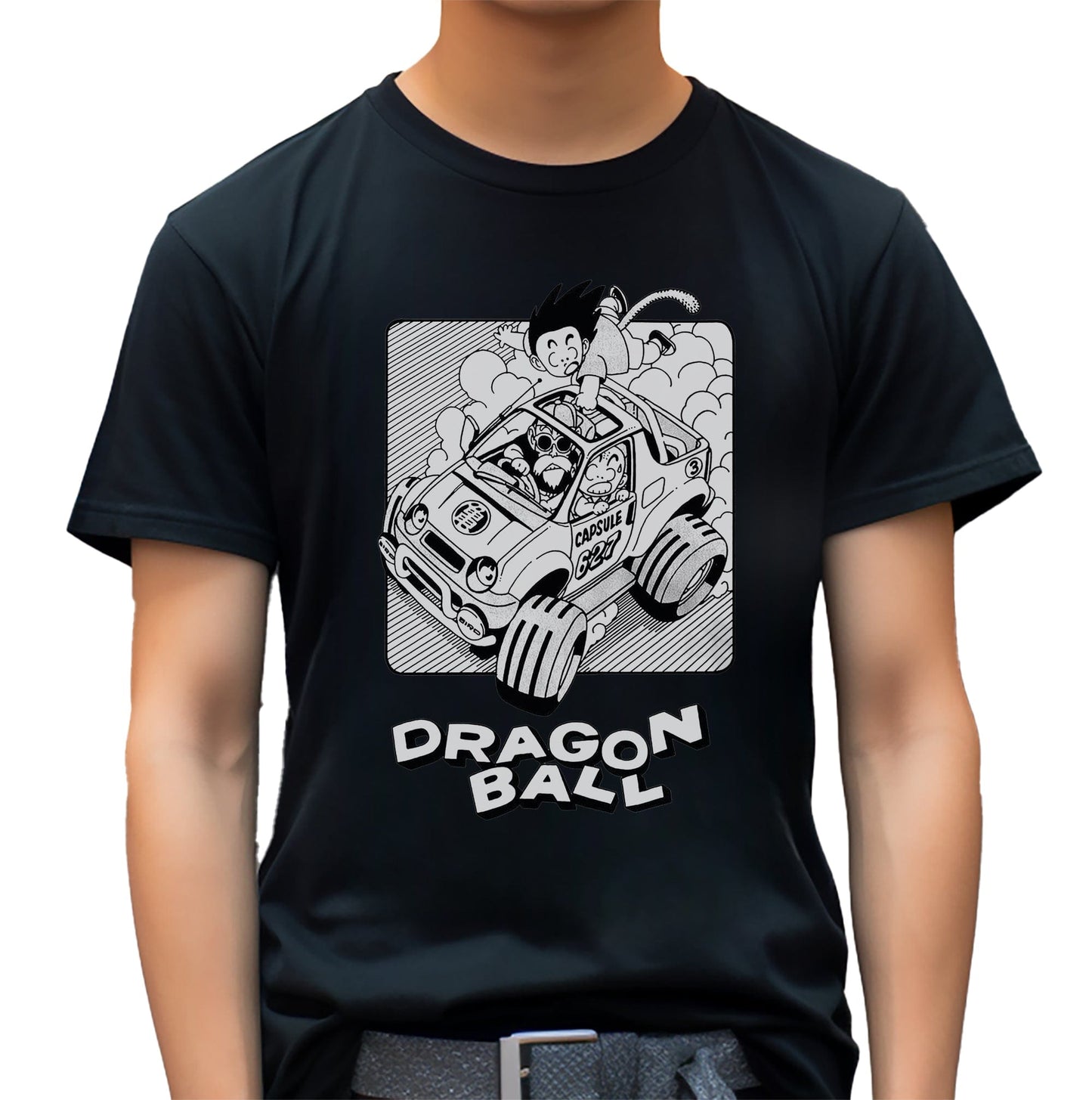 Car Anime Funny T-shirt - Rev Up