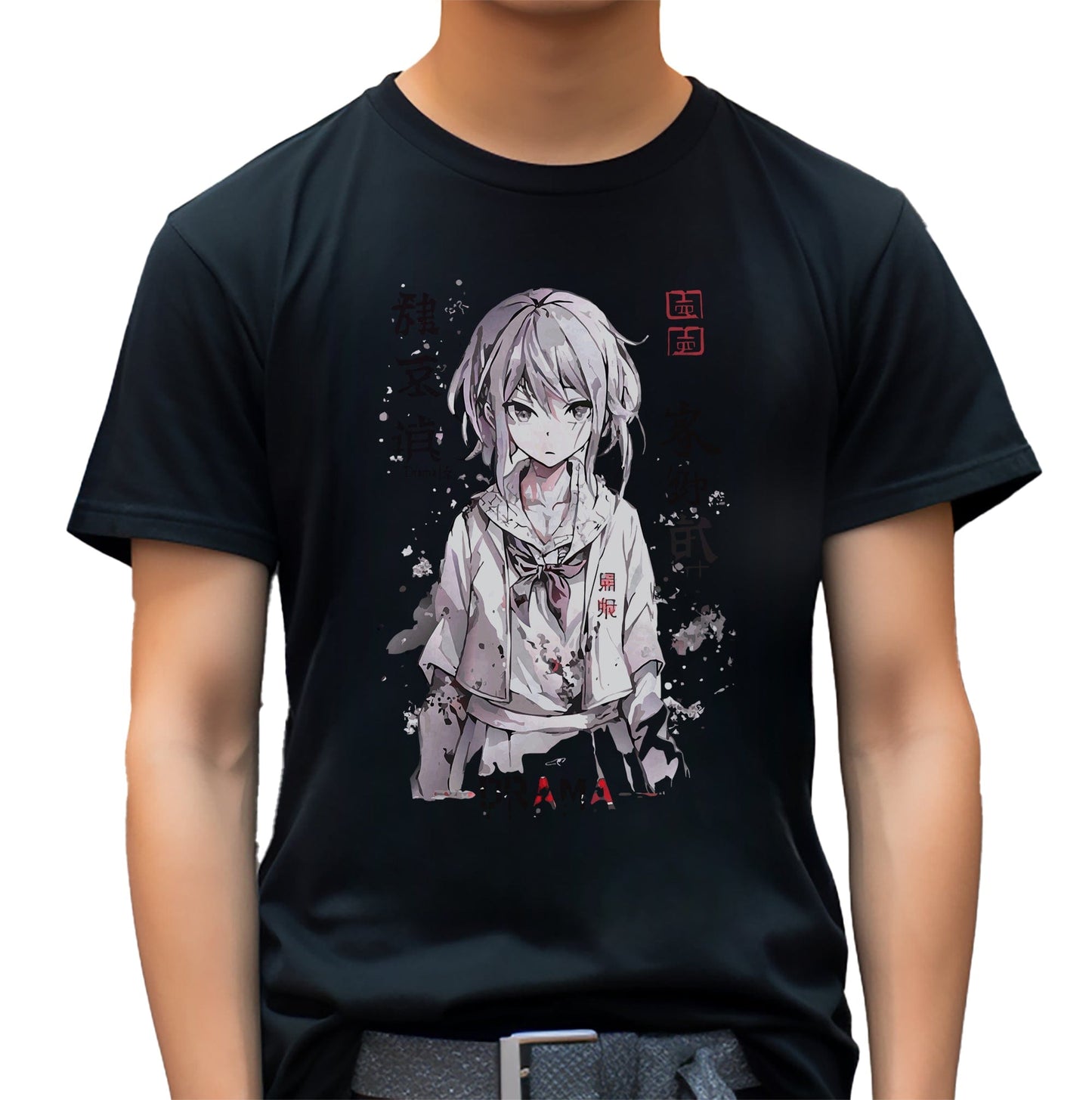 Drama Anime Girl T-shirt