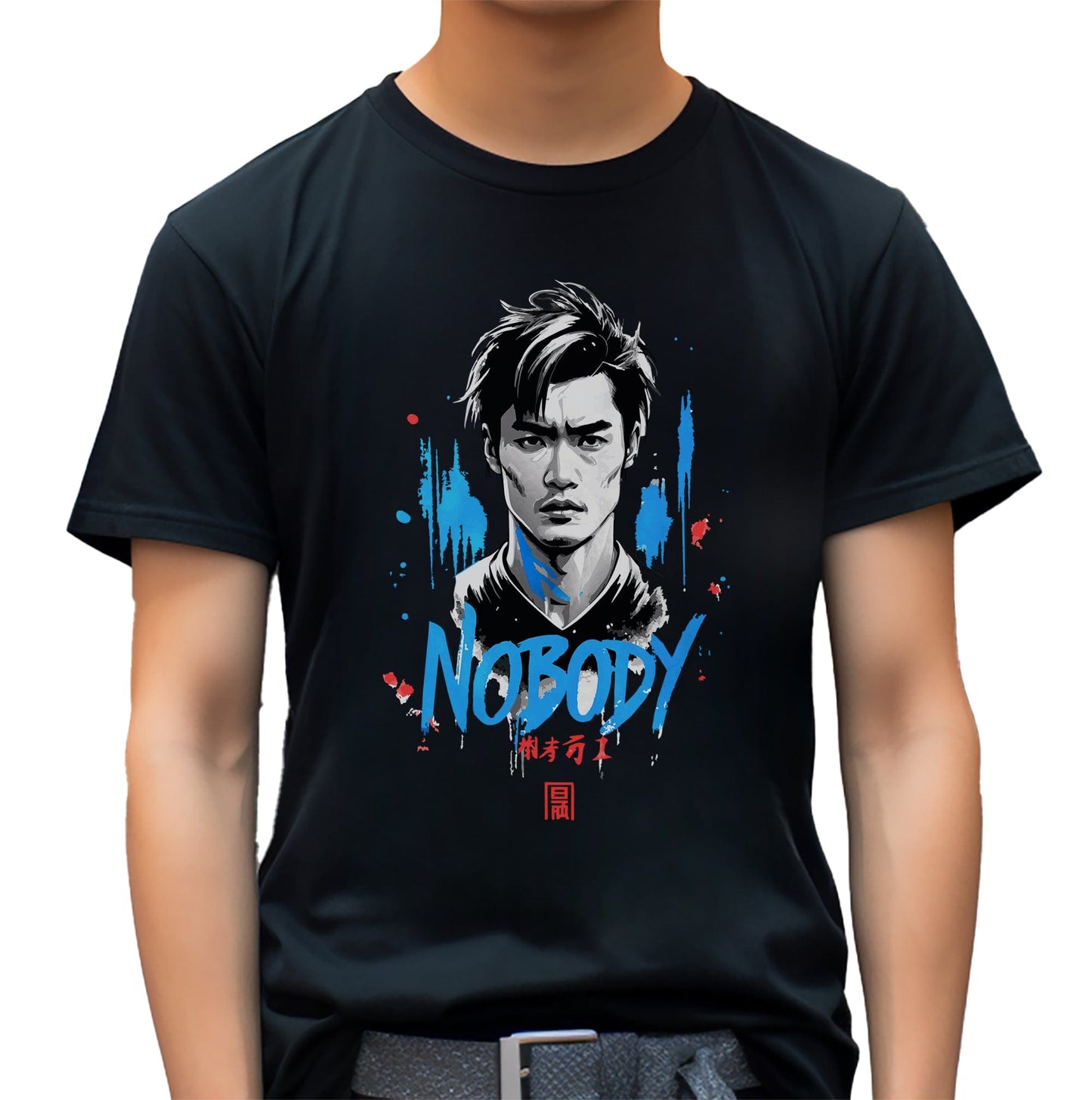 Nobody Anime T-shirt