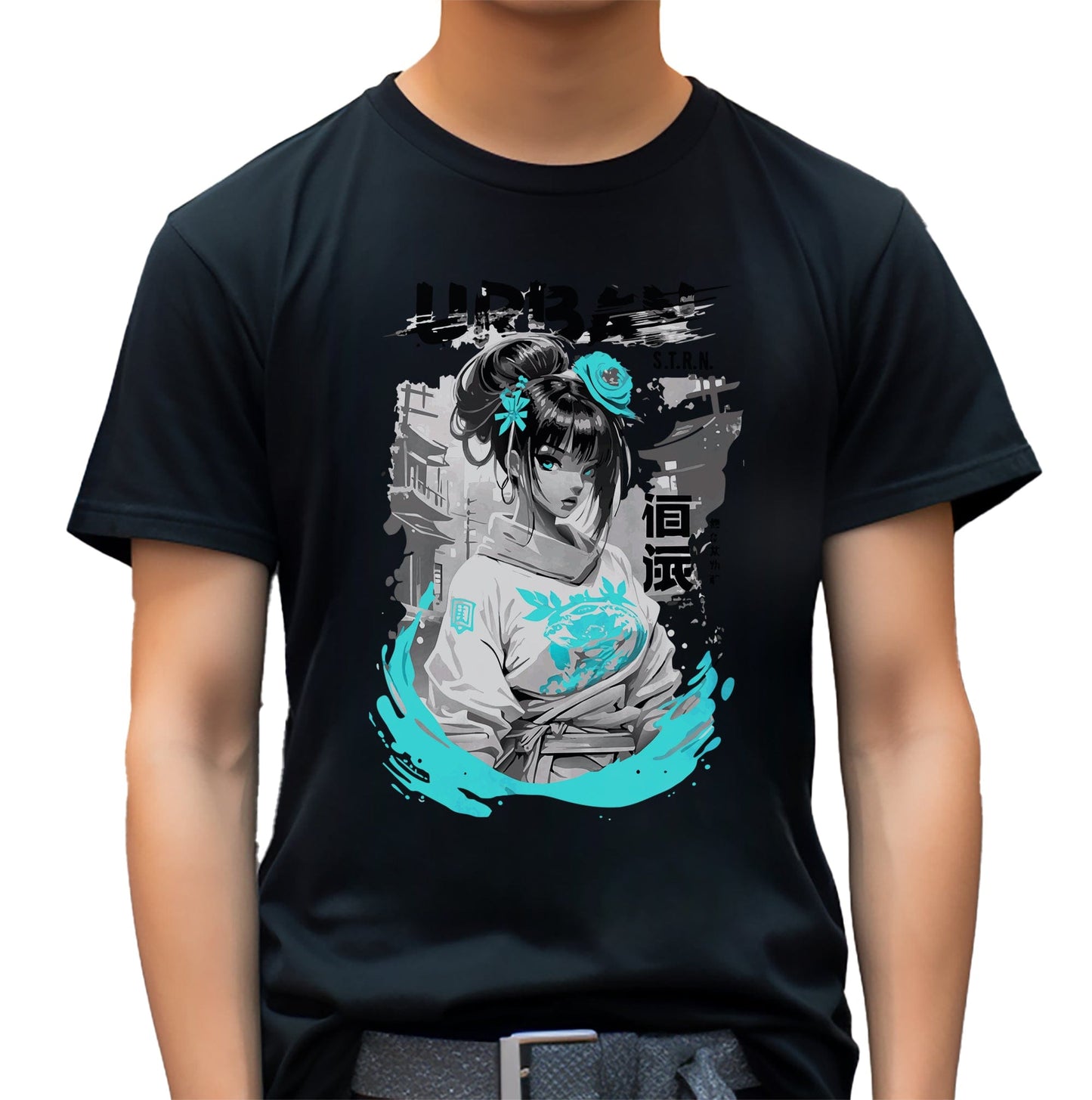 Urban Samurai Anime T-Shirt