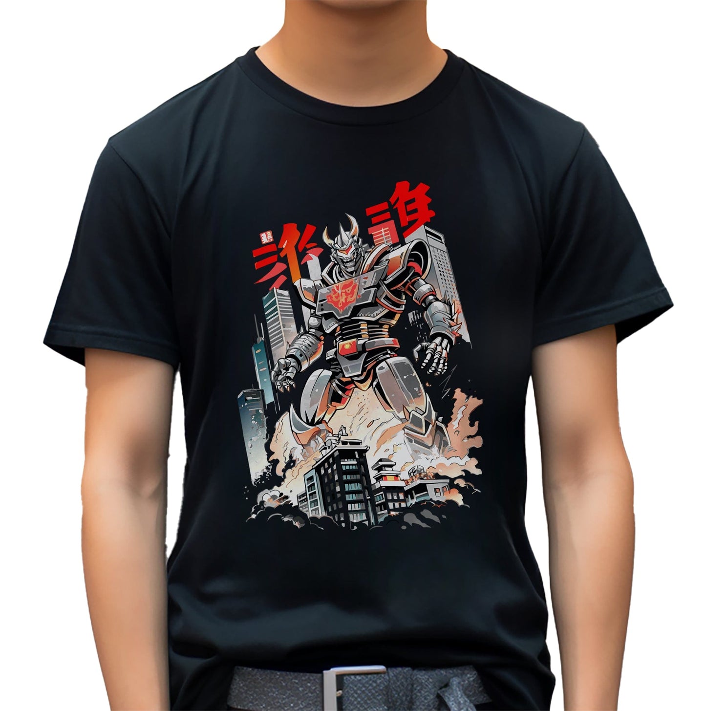 Kaiju Robot Anime T-shirt