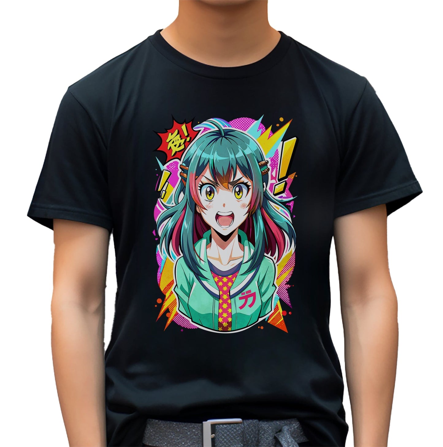 Angry Anime Girl T-Shirt