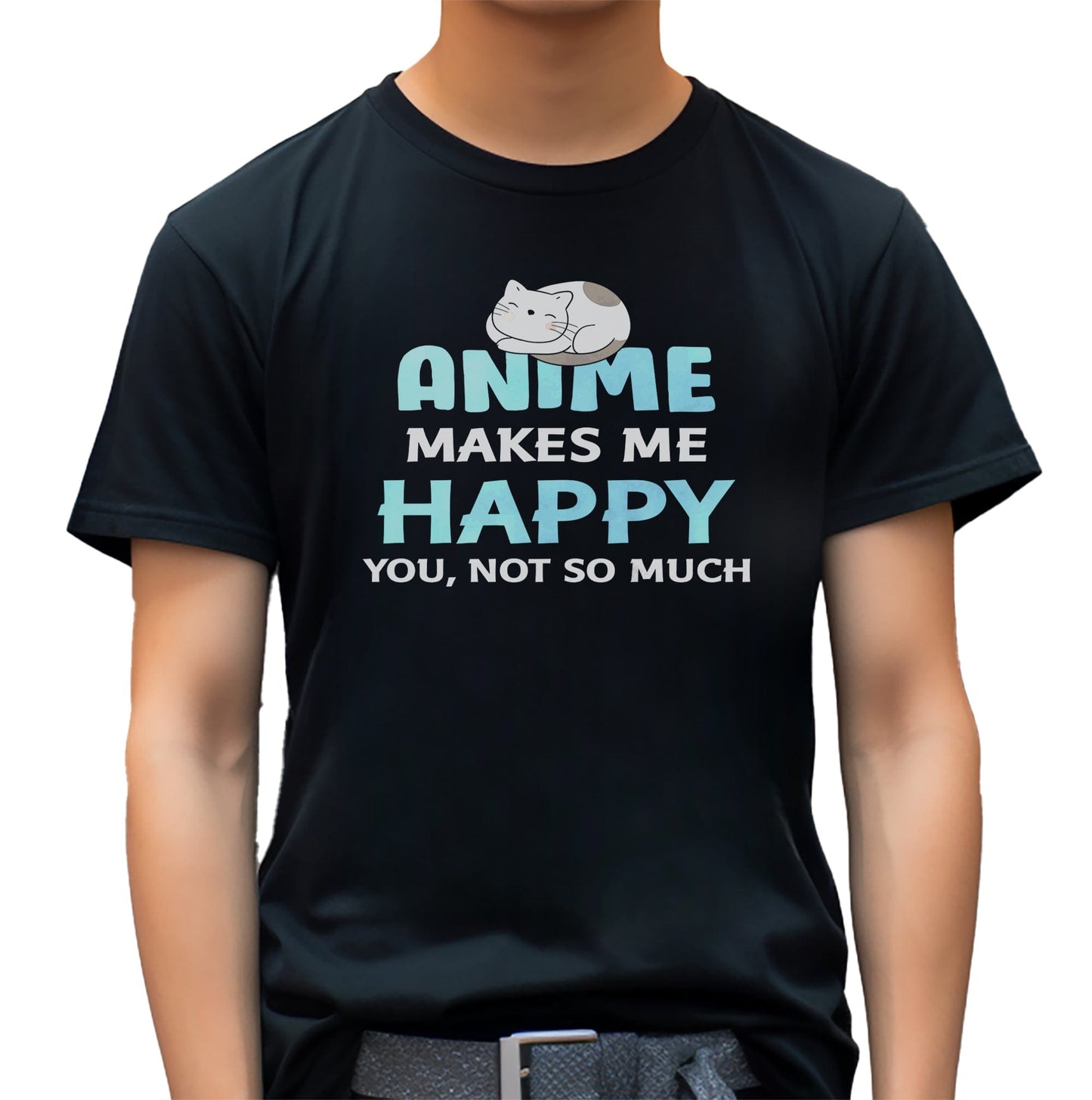 Anime Happy T-Shirt - Spread Joy!