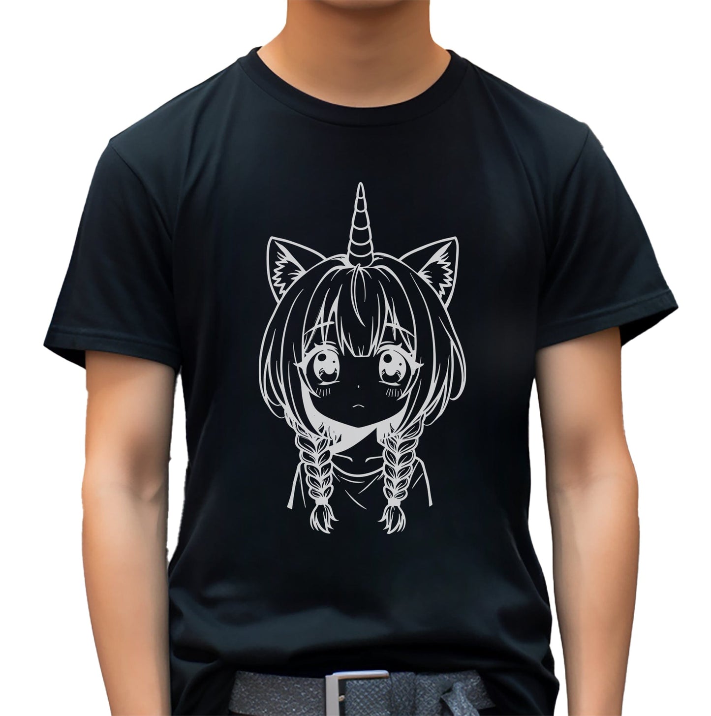Anime Unicorn Face t-shirt - Magical